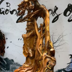 Tượng Đạt Ma Đứng Cây Tùng