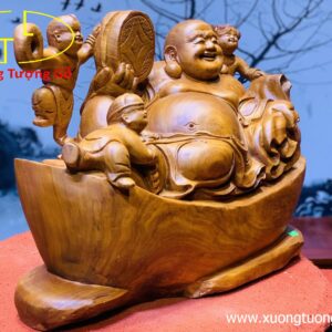 Di Lặc Tam Tiểu Ngồi Thỏi Vàng