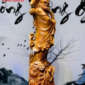 Đạt Ma Đứng Rồng Hương Đá Pho 1M3