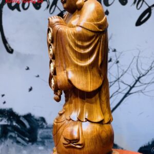 Di Lặc Chúc Phúc Gỗ Hương