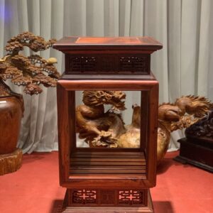 Đôn Lồng Đèn Gỗ Hương
