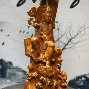 Tượng Phật Quan Âm Ngồi Gỗ Hương