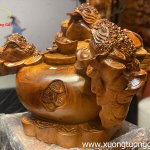 Chum Cóc Thiềm Thừ Gỗ Hương