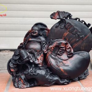 Tượng Phật Di Lặc Kéo Bao Tiền