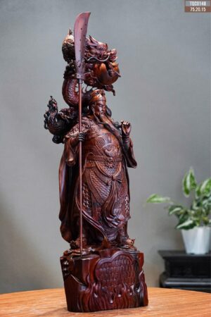 Quan công ngự long gỗ trắc