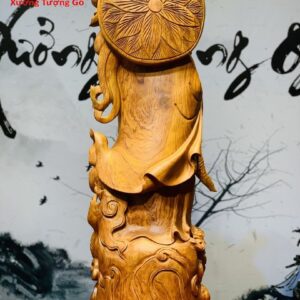 Đạt Ma Đứng Rồng Hương Đá