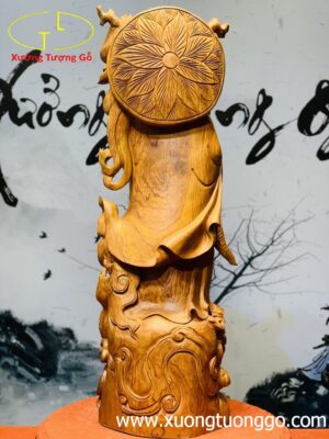 Đạt Ma Đứng Rồng Hương Đá