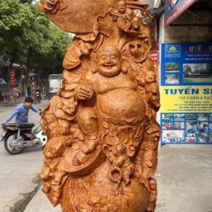 Di Lặc Ngũ Tiểu Đứng Bao Tiền Nu Hương