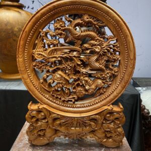 Tranh Gỗ Tứ Linh