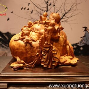 Tượng Phật Di Lặc Ngũ Tiểu Ngồi Bao Tiền