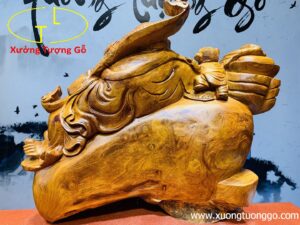 Di Lặc Tam Tiểu Vác Gậy Như ý Hương