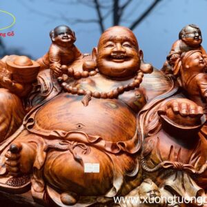 Tượng Di Lặc Ngũ Tiểu Ngồi Bao