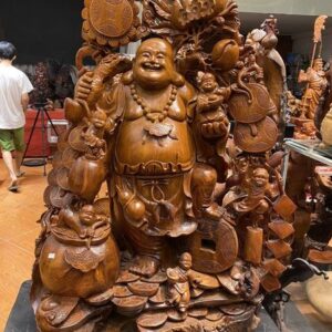 Tượng Di Lặc Ngũ Tiểu Đưng Tiền