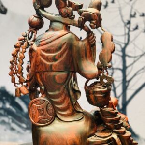 Tượng Di Lặc Gánh Gầy Ngũ Phúc