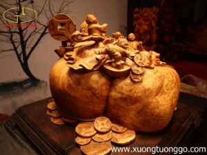 Tượng Phật Di Lặc Ngũ Tiểu Ngồi Bao Tiền