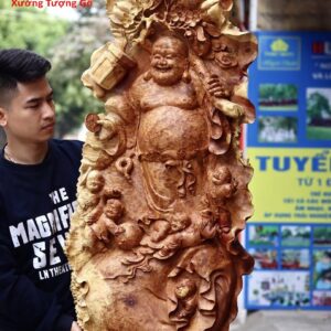 Di Lặc Ngũ Tiểu Gỗ Nu Hương