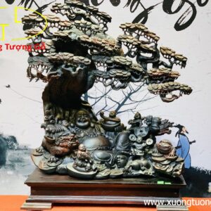 Di Lặc Ngũ Tiểu Ngồi Cây Tùng