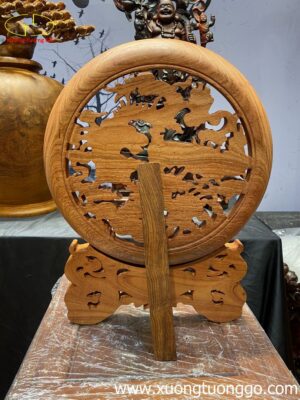 Tranh Gỗ Tứ Linh