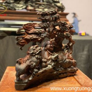 Tượng Phật Di Lặc Nhất Tiểu Nghê Cây Tùng