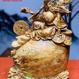 Tượng Ông Thọ Gỗ Nu Ngọc Am