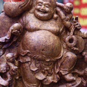Diện Di Lặc 5 Tiểu Đứng Đồng Xu Tiền Nu Hương