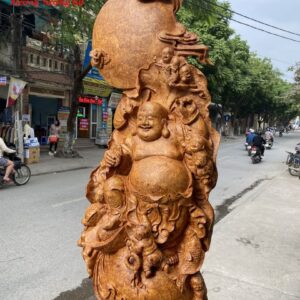 Di Lặc Ngũ Tiểu Đứng Bao Tiền Nu Hương