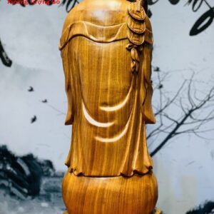 Di Lặc Chúc Phúc Gỗ Hương
