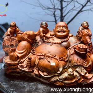 Tượng Di Lặc Ngũ Tiểu Ngồi Bao