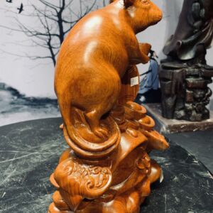 Tượng Chuột Gỗ HƯơng