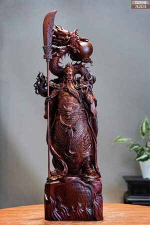 Quan công ngự long gỗ trắc