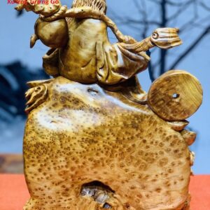 Tượng Ông Thọ Gỗ Nu Ngọc Am