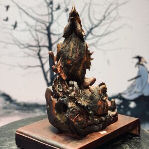 Tượng Gia Đình Gà Hoa Đồng Tiền