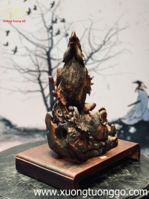 Tượng Gia Đình Gà Hoa Đồng Tiền