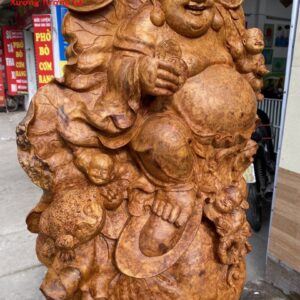 Di Lặc Ngũ Tiểu Đứng Bao Tiền Nu Hương