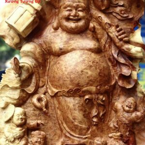 Di Lặc Ngũ Tiểu Gỗ Nu Hương