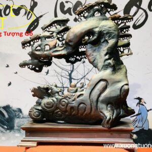 Di Lặc Ngũ Tiểu Ngồi Cây Tùng