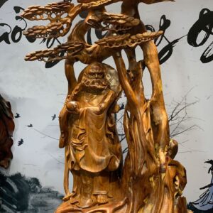 Tượng Đạt Ma Đứng Cây Tùng