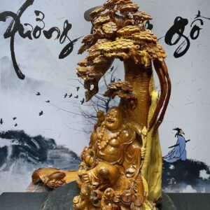 Tượng Phật Di Lặc Tam Tiểu Ngồi Tùng