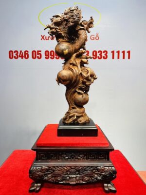 Nhất Long Tam Ngọc Gỗ Sưa
