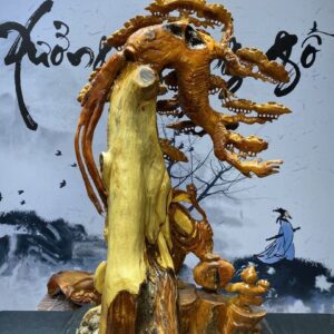 Tượng Phật Di Lặc Tam Tiểu Ngồi Tùng