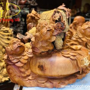 Ngũ Cóc Ôm Đá Chấn Chum Tiền