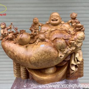Tượng Di Lặc Ngũ Tiểu Nu