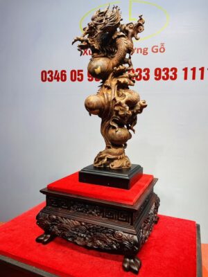 Nhất Long Tam Ngọc Gỗ Sưa