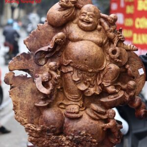 Diện Di Lặc 5 Tiểu Đứng Đồng Xu Tiền Nu Hương