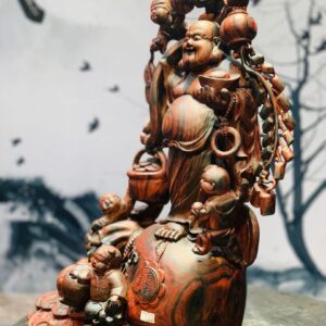 Tượng Di Lặc Gánh Gầy Ngũ Phúc