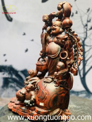 Tượng Di Lặc Gánh Gầy Ngũ Phúc