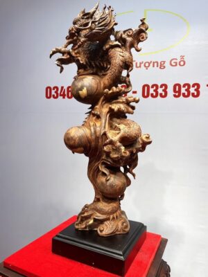 Nhất Long Tam Ngọc Gỗ Sưa