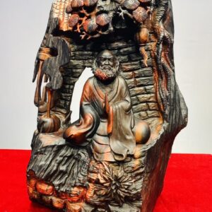 Đạt Ma Sư Tổ ngồi thiền dưới Tùng Gỗ Trắc
