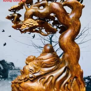 Di Lặc Nhị Tiểu Cây Tùng Cẩm Lai