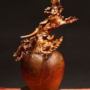 Bình Mai Gỗ Hương